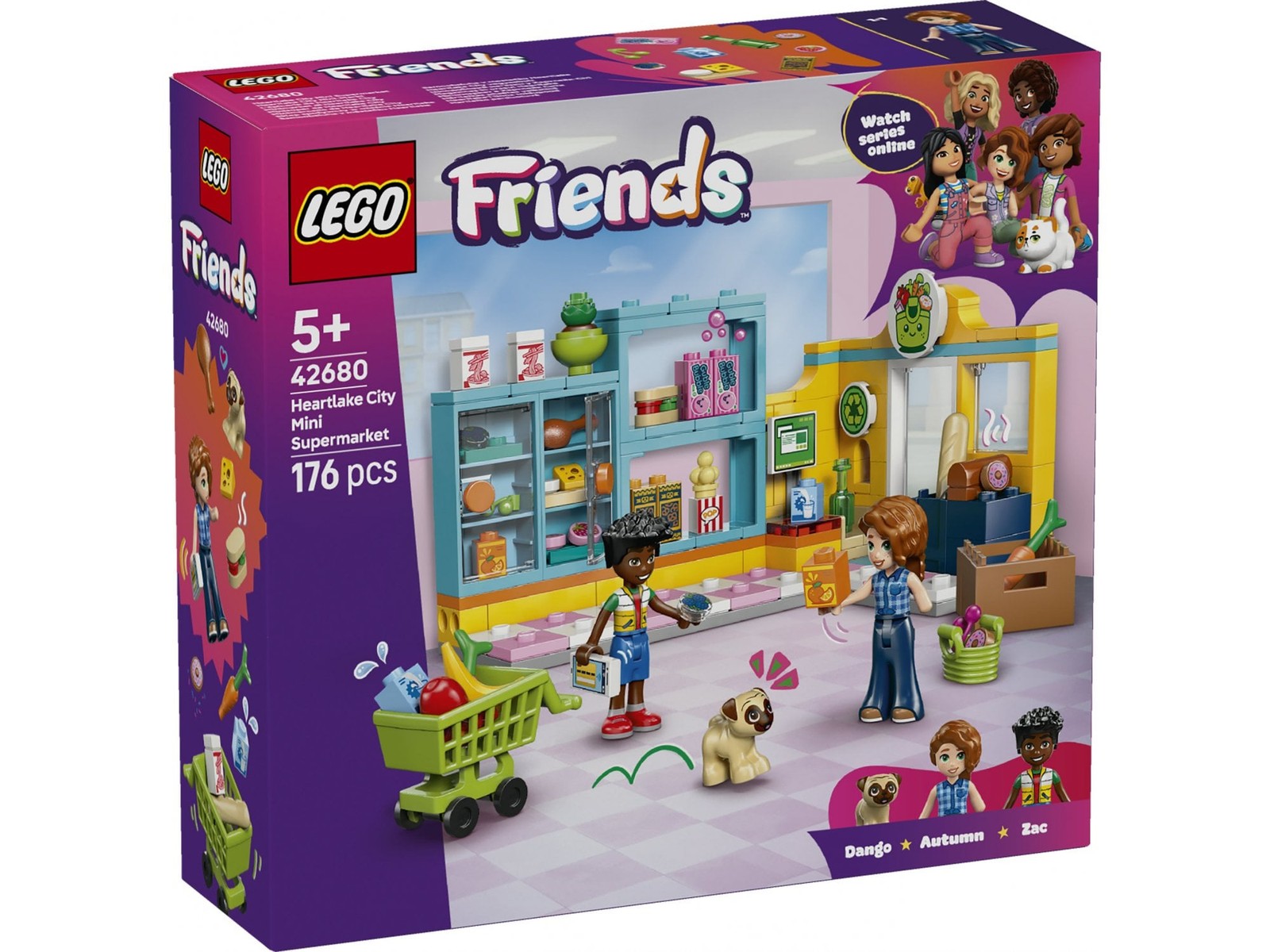 LEGO Friends 42680 Heartlake City Mini Supermarket PRE ORDER Ships from Jan 5th