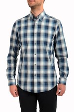 Hugo Boss Men's "Lod 53" Regular Fit Multi-Color Plaid Long Sleeve Casual Shirt