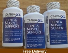 3 PackOmegaXL Joint & Muscle Support Dietary ...