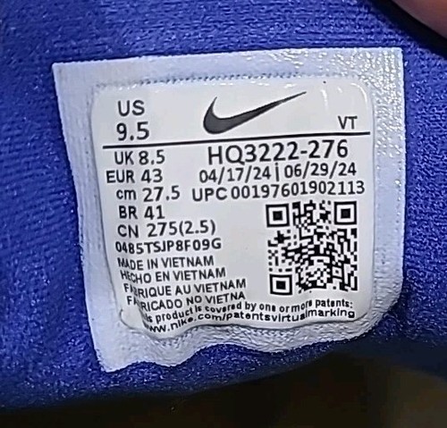 Scarpe da corsa Nike React Infinity Run 4 Gore-Tex da uomo taglia 9,5 verdi sneakers - Foto 14 di 14