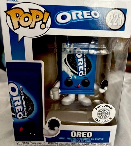 Funko Pop Ad Icons /Oreo #221/“ It’s Sugar” Exclusive Sticker /Vaulted.