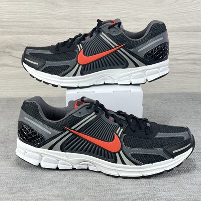 Nike Air Zoom Vomero 5 Black Iron Grey Picante Red FB9149-001 Mens