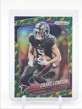 DRAKE LONDON 2025 PANINI PRIZM FOOTBALL KANGAROO FALCONS #198 /61 Q4647
