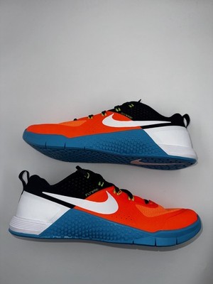 Nike Metcon 1 OG Total Orange Blue Lagoon Black White FQ1854-800 Pick Size