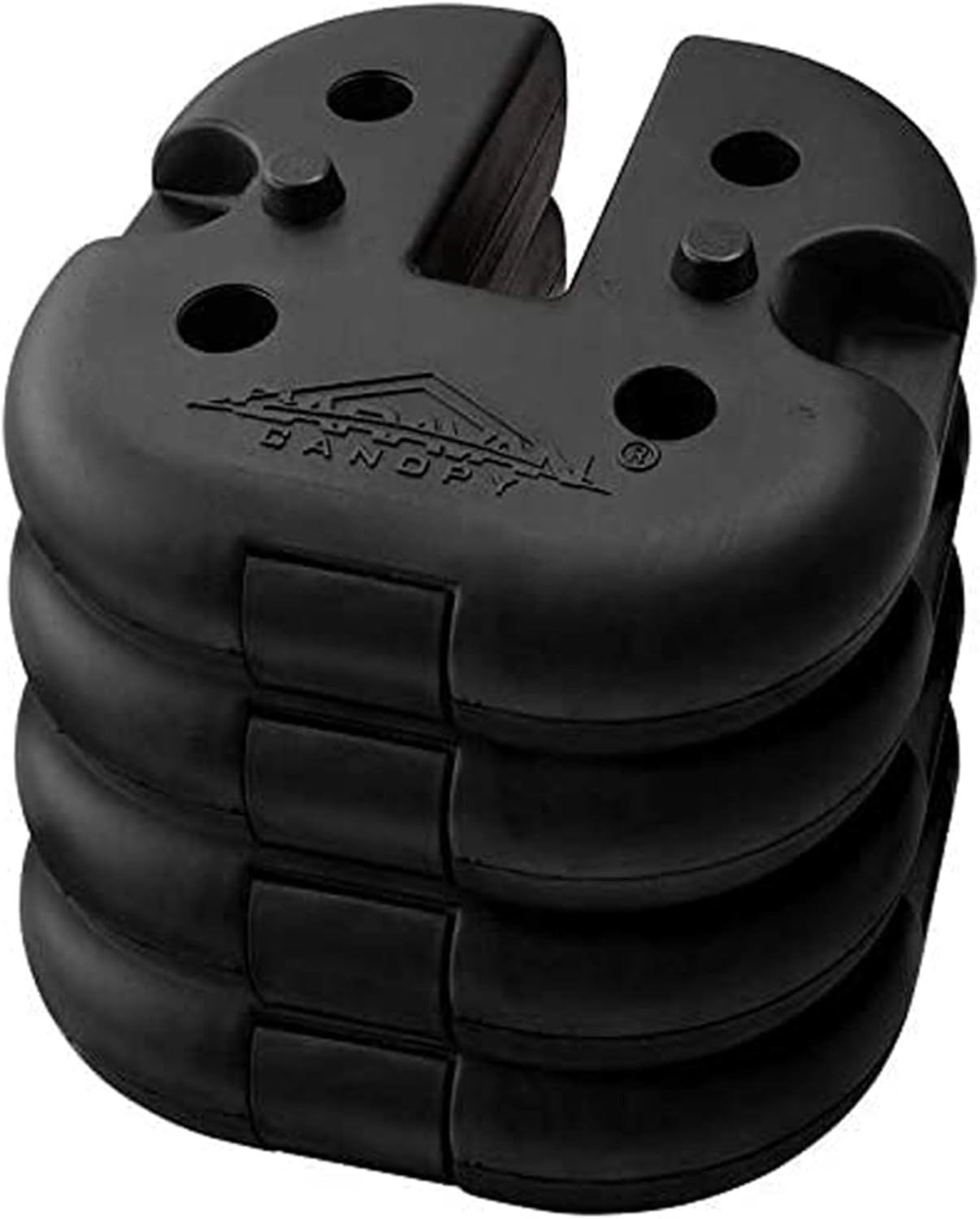 Sports 10001200011 Caravan Weight Plates, Black