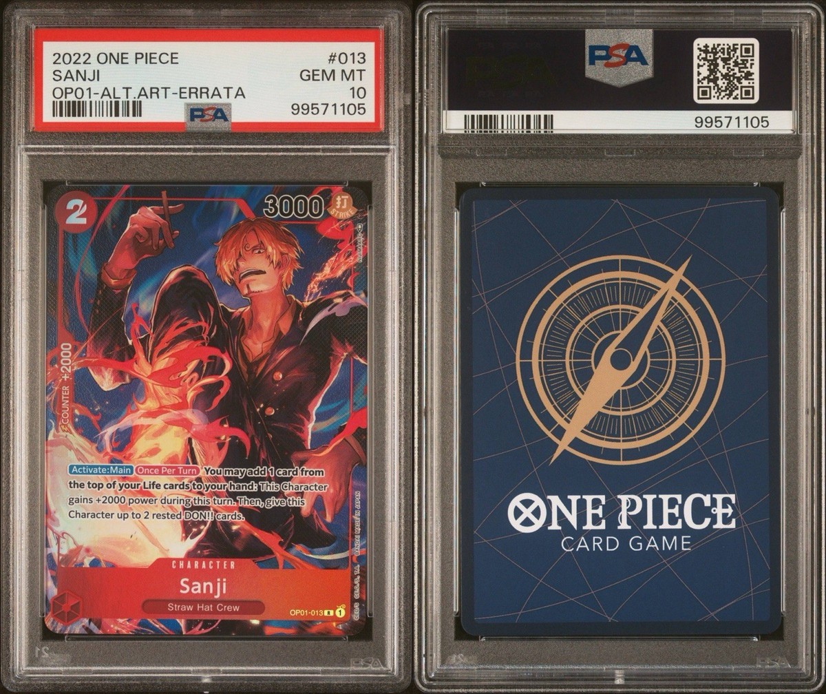 Sanji (Parallel) OP01-013 Romance Dawn Foil for sale online | eBay