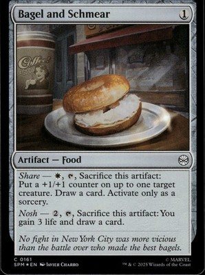Bagel und Schmear - Foil Common 0161 - Marvel's Spider-Man - MTG