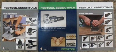 Festool User Guides/Manuals/Books..Routers, Sanders and Domino DF 500 Joiner