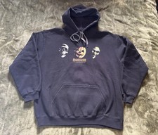 Vintage Halloween III Season Of The Witch Hoodie Mens Large Black Movie Promo