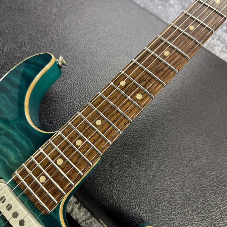 TOM ANDERSON [высококачественный стеганый клен] Drop Top Bora Bora Blue Burst с - Изображение 3 из 4
