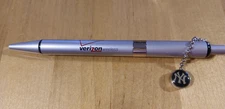NY Yankees Promo Pen Verizon Wireless Magnetic Charm Chain Silver Collectible