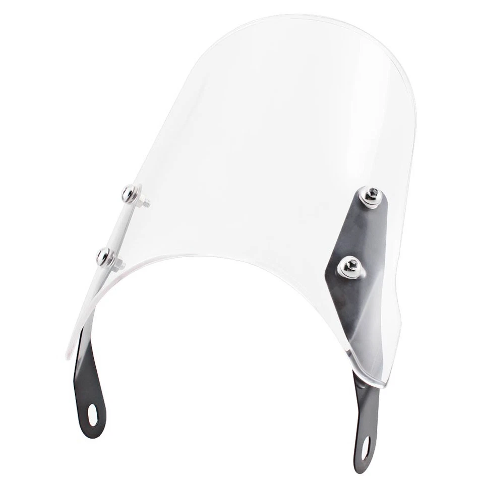 Motorcycle Clear Front Windshield Windscreen For Triumph Bonneville T100 T120 - Image 4 of 4