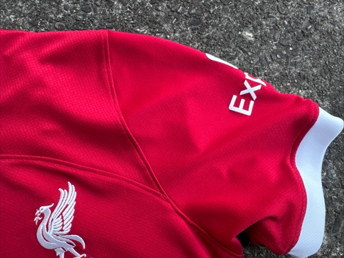 Nike Liverpool FC Jersey 2023/24 Home Red DX2692-688 Authentic Small Men - Picture 3 of 11