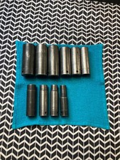 Snap On 1/2 drive Sae impact socket set deep 10 piece