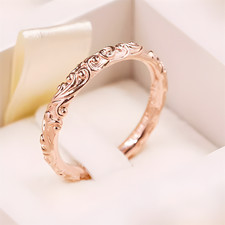 New 100% Authentic 925 Rose Gold Noble Charm ...