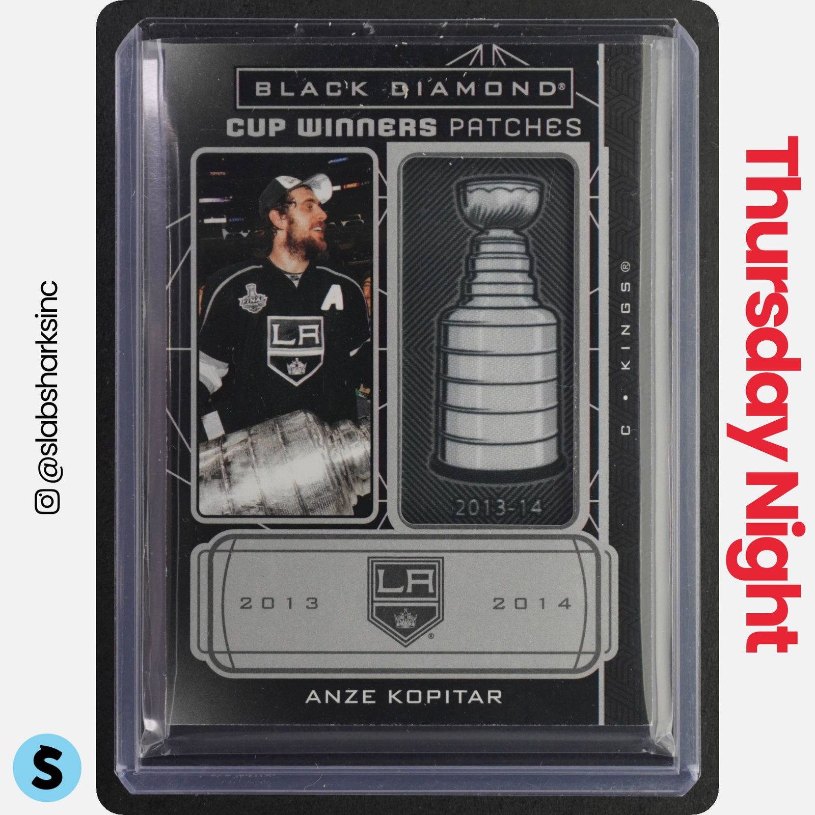 Anze Kopitar #AK 2010-11 Panini Pinnacle Hockey Threads Patches