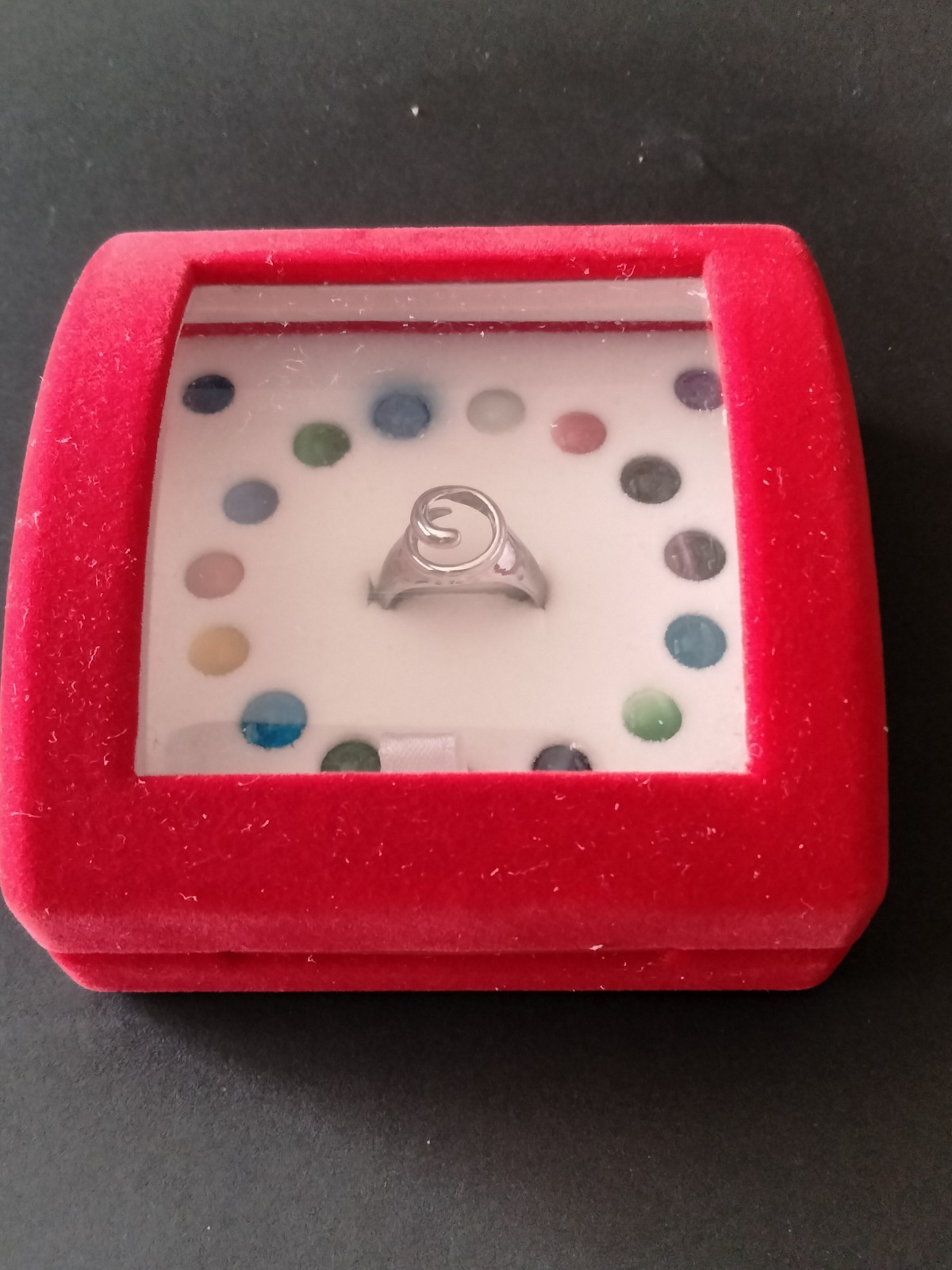 Sterling Silver Ring with 19 Interchangeable Ston… - image 4