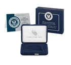 2025 S  American Silver Eagle USN Privy OGP  - box w/ COA only -NO COIN - 25NPM