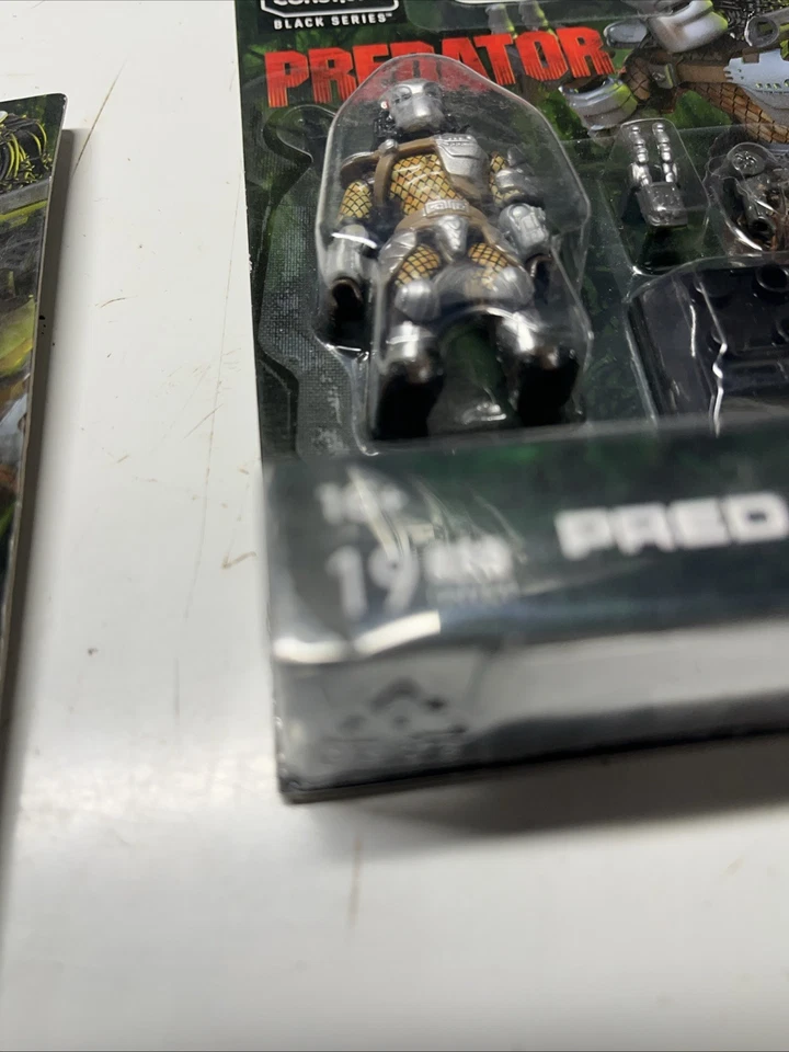 Mega Construx PREDATOR GNV41 Black Series  Sealed Lot Of 3-Read Description- - Image 3 of 4