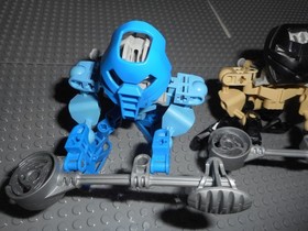 LEGO Bionicle Mata Nui Matoran 8585 Hafu 8586 Macku