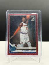 RJ Barrett 2019-20 Panini Donruss Optic Choice Red Mojo Prizm /88 RC Knicks #178