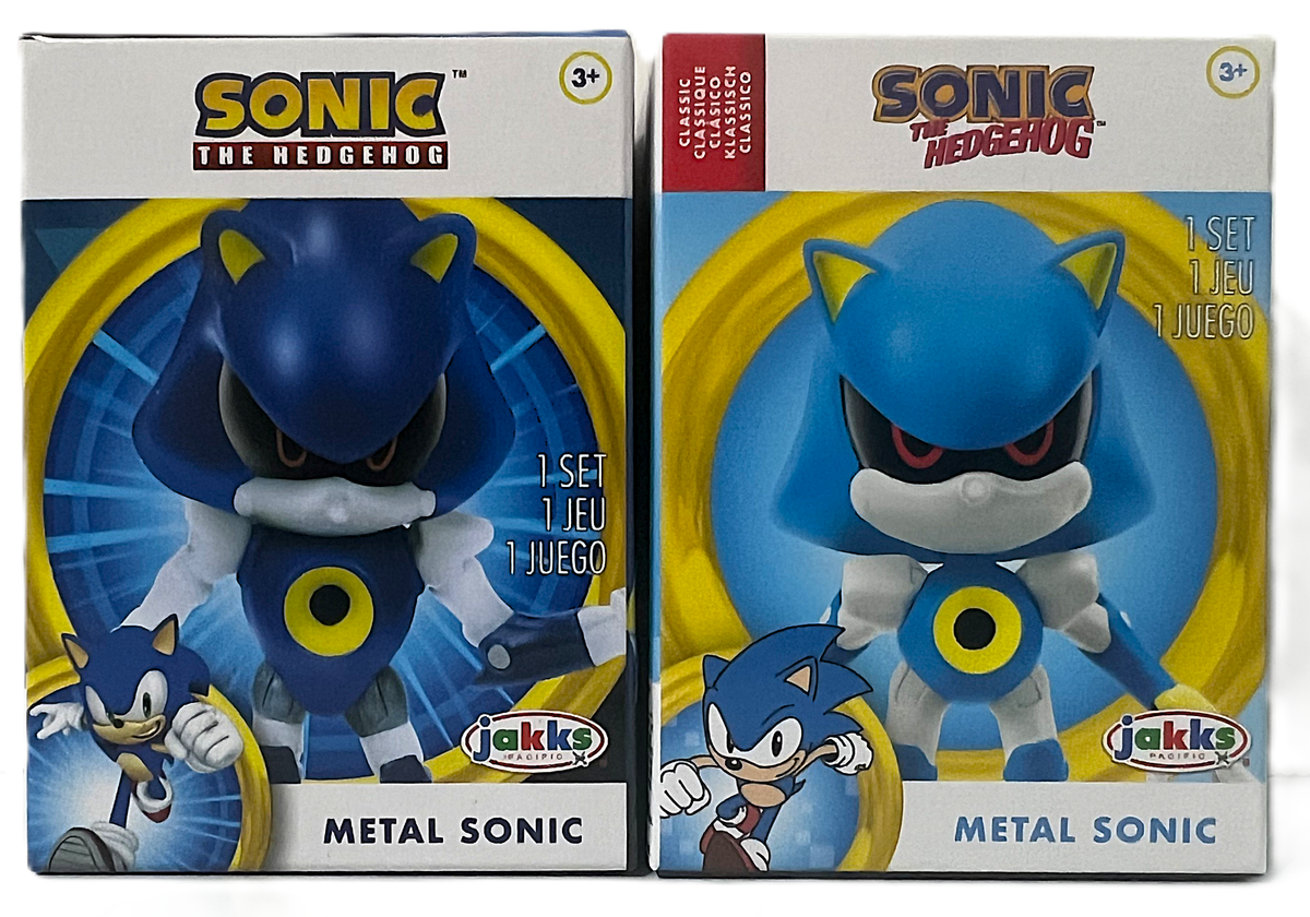 Lot of 2 Sonic The Hedgehog Metal Sonic 2.5