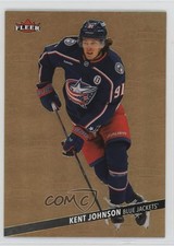2025-26 Upper Deck Fleer Ultra Medallions Gold 157/200 Kent Johnson #M-37 1g0e