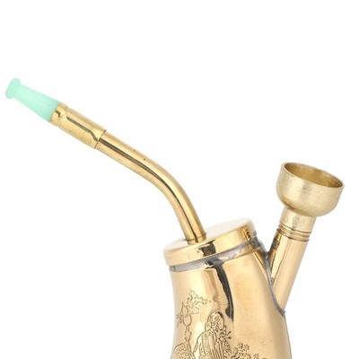 Portable Exquisite Water Smoke Pipe Handheld Men Cigarette Bottle Holder Gif SET