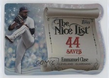 2024 Topps Holiday Making the Nice List Emmanuel Clase #MNL-13 2qw