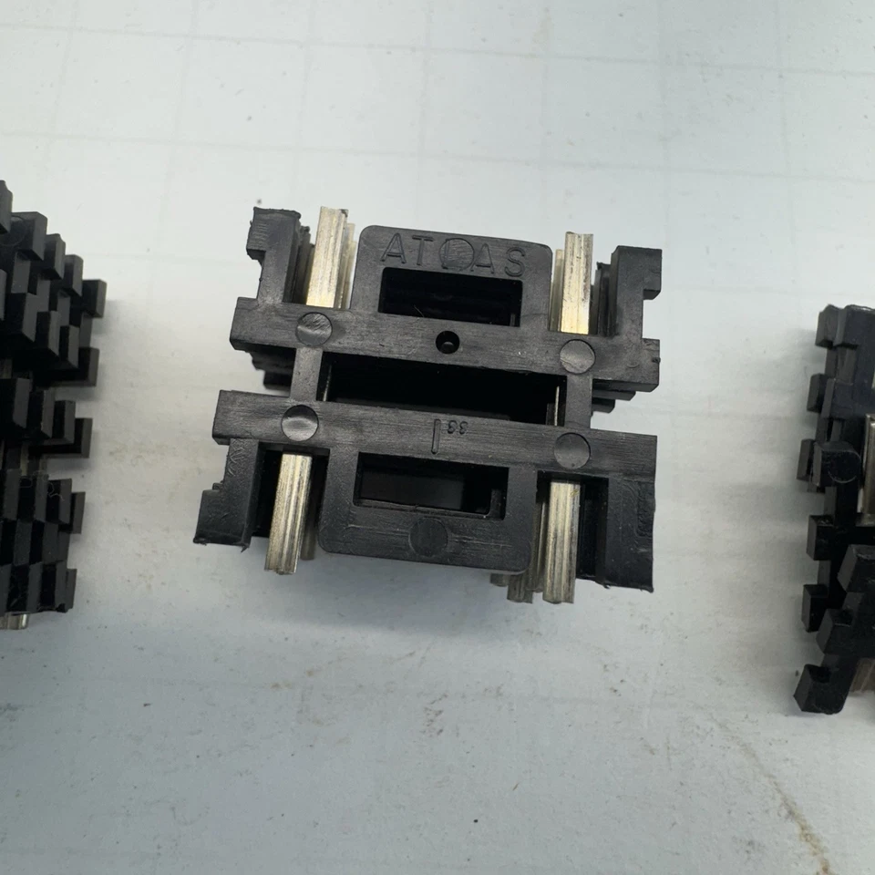 Lote De Colección de 83 Atlas Curvo/Recto Níquel Plata Snap Track Escala HO Foto 3 de 4