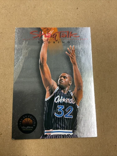 1993-94 Skybox Orlando Magic Shaquille O’Neal Shaq Talk Insert “Scoring “ Card