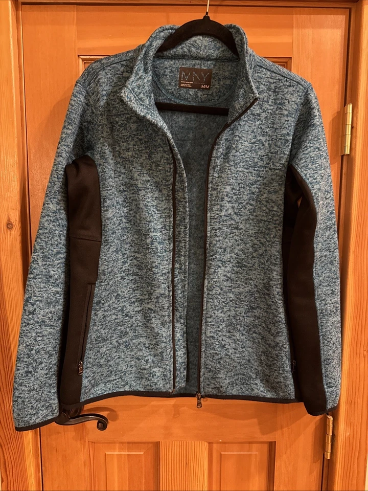 Женская флисовая куртка с длинным рукавом на молнии Andrew Marc New York размер средний - Изображение 4 из 4