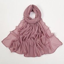Muslim Women Hijab Shawl Wrap Turban Chiffon Long Scarf Scarves Headscarf Plain