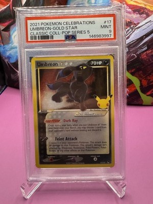 Umbreon Star 17/17 Celebrations: Classic Collection Holo for sale