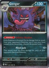 Pokémon TCG Pokémon Gengar Gengar Rare Holo