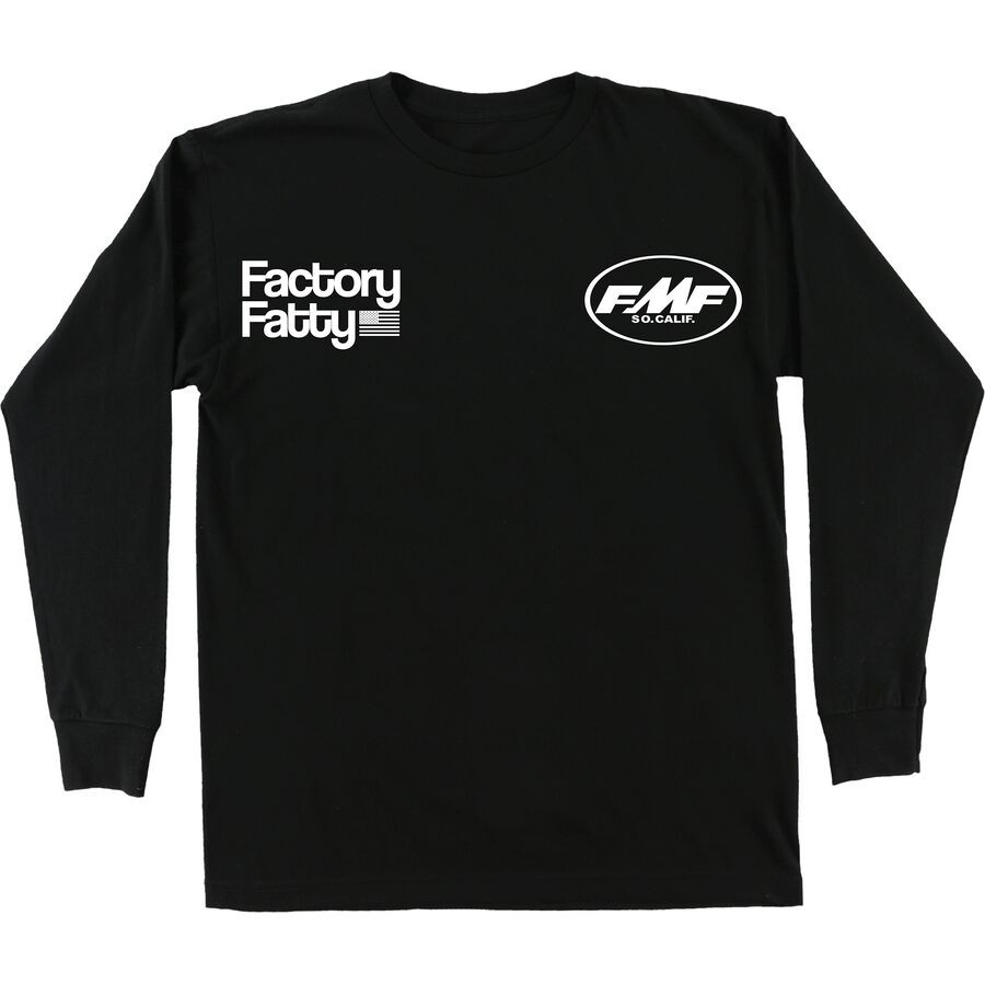 FMF Factory Fatty Long Sleeve Shirt - Black, Medium HO25119900-BLK-M