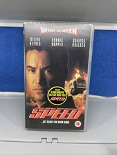 SPEED Widescreen Special Edition Keanu Reeves, Sandra Bullock VHS Video