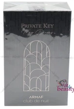 Private Key To My Dreams By Armaf Extrait De Parfum 3.3/3.4oz. Men New In Box