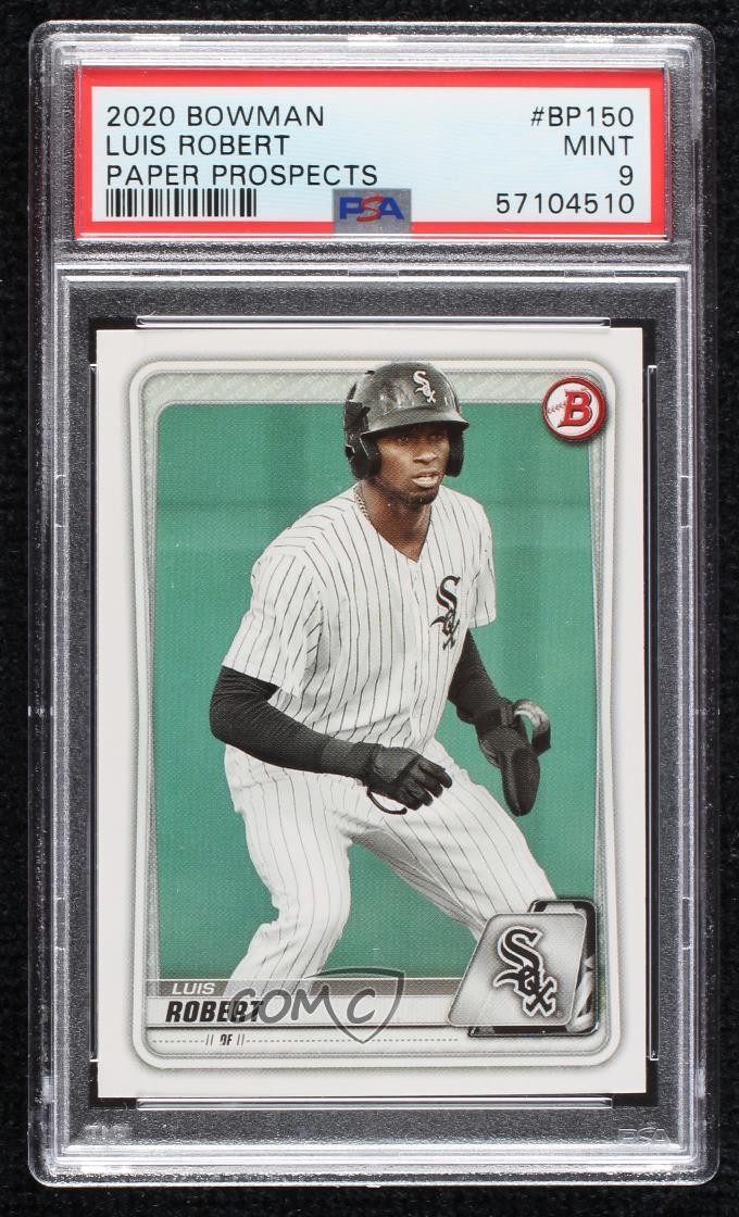 2020 Bowman Prospects Luis Robert #BP-150 PSA 9 MINT 0kf1