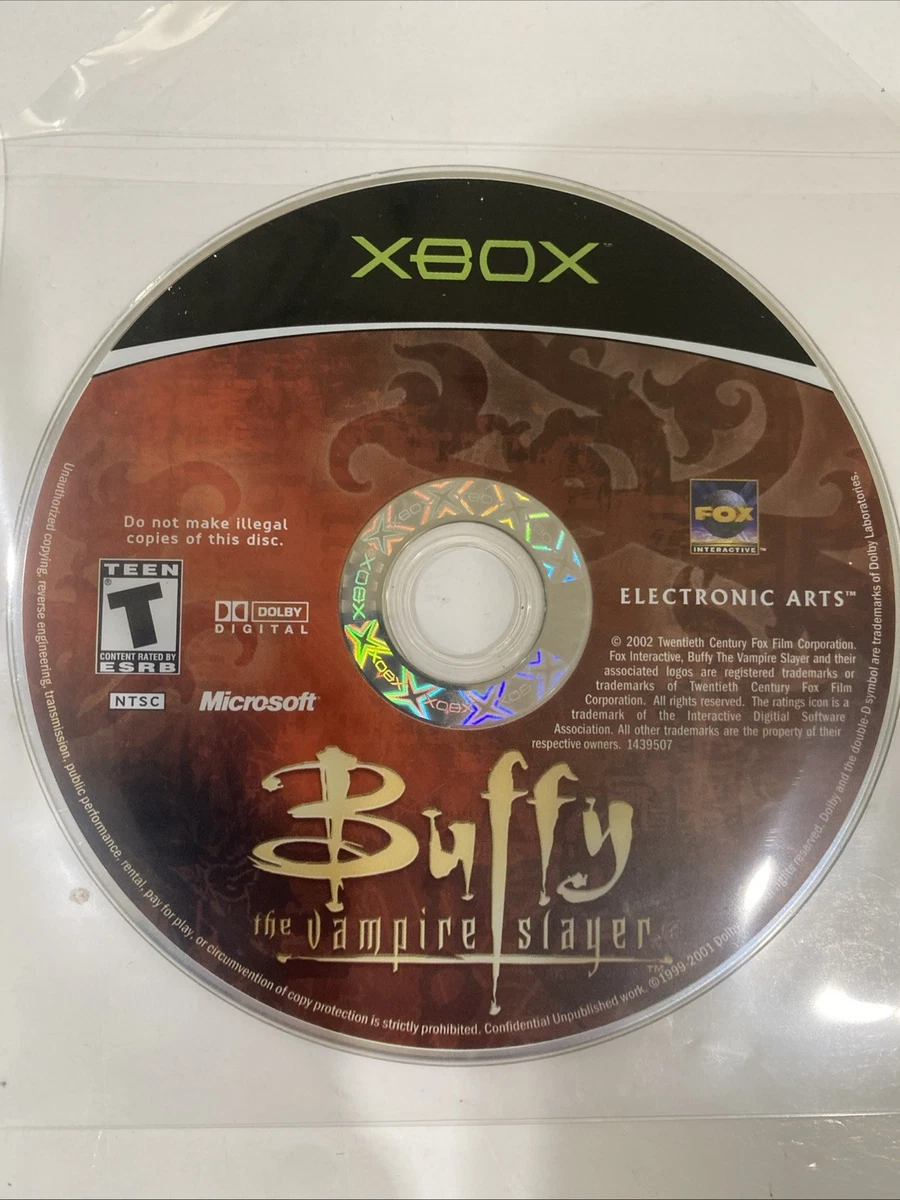 Buffy the Vampire Slayer Microsoft Xbox Video Games for sale - eBay