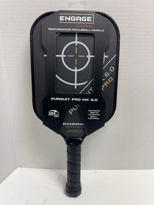 Engage Pursuit Pro MX 6.0 Pickleball Paddle OM6-BLA-001