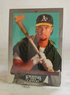 1993 Leaf Studio: Mark McGwire #3/10 - Oakland Athletics - VG Condition