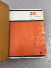 Case 33 Backhoe For 310G and 450 Crawler Parts Catalog C995