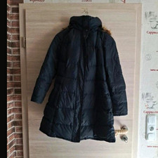 Tommy Hilfiger Damen Steppmantel lang mit Kap...