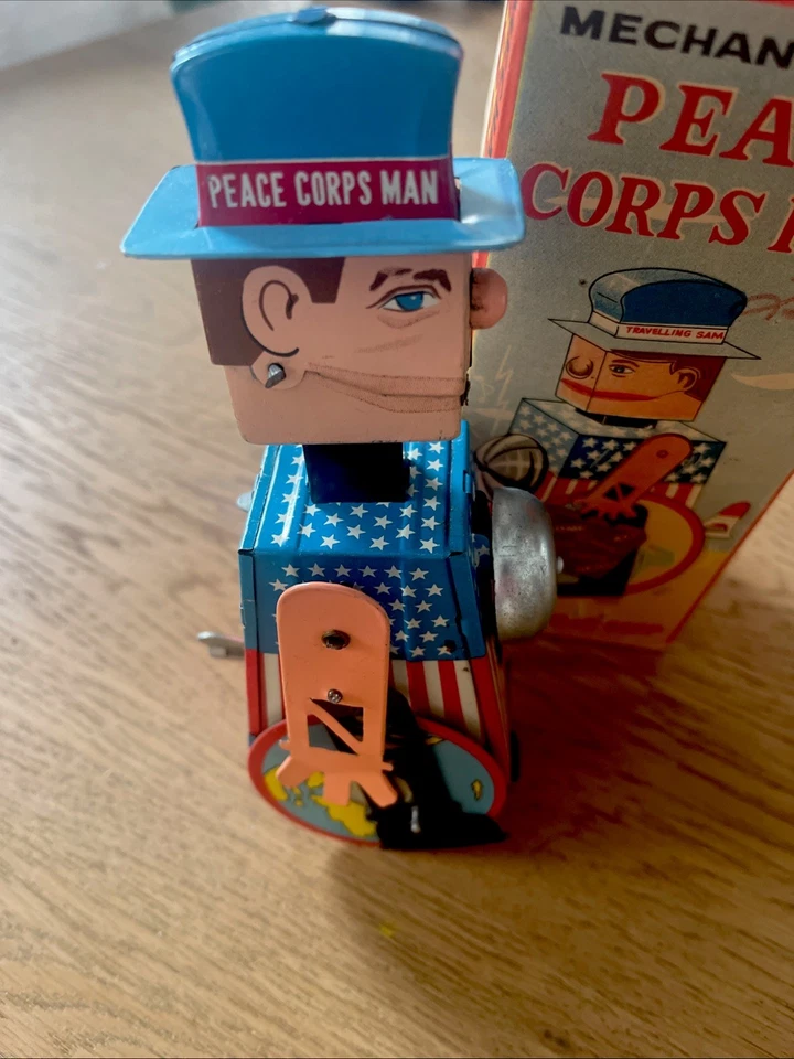 Mechanical Peace Corps Man Mego Corp Robot Japan SY - Photo 4/4