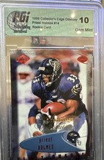 1999 Collector's Edge Odyssey - Priest Holmes #14 Rookie Card PGI 10. rookie card picture