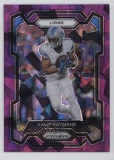 2023 Panini Prizm Purple Ice Prizm 155/225 Kalif Raymond #100 6k2