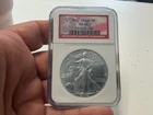 2002 Silver Eagle NGC MS69