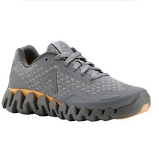 Reebok Zig Pulse-SE Running Shoes Gray Shark Desert Glow Women's 8.5