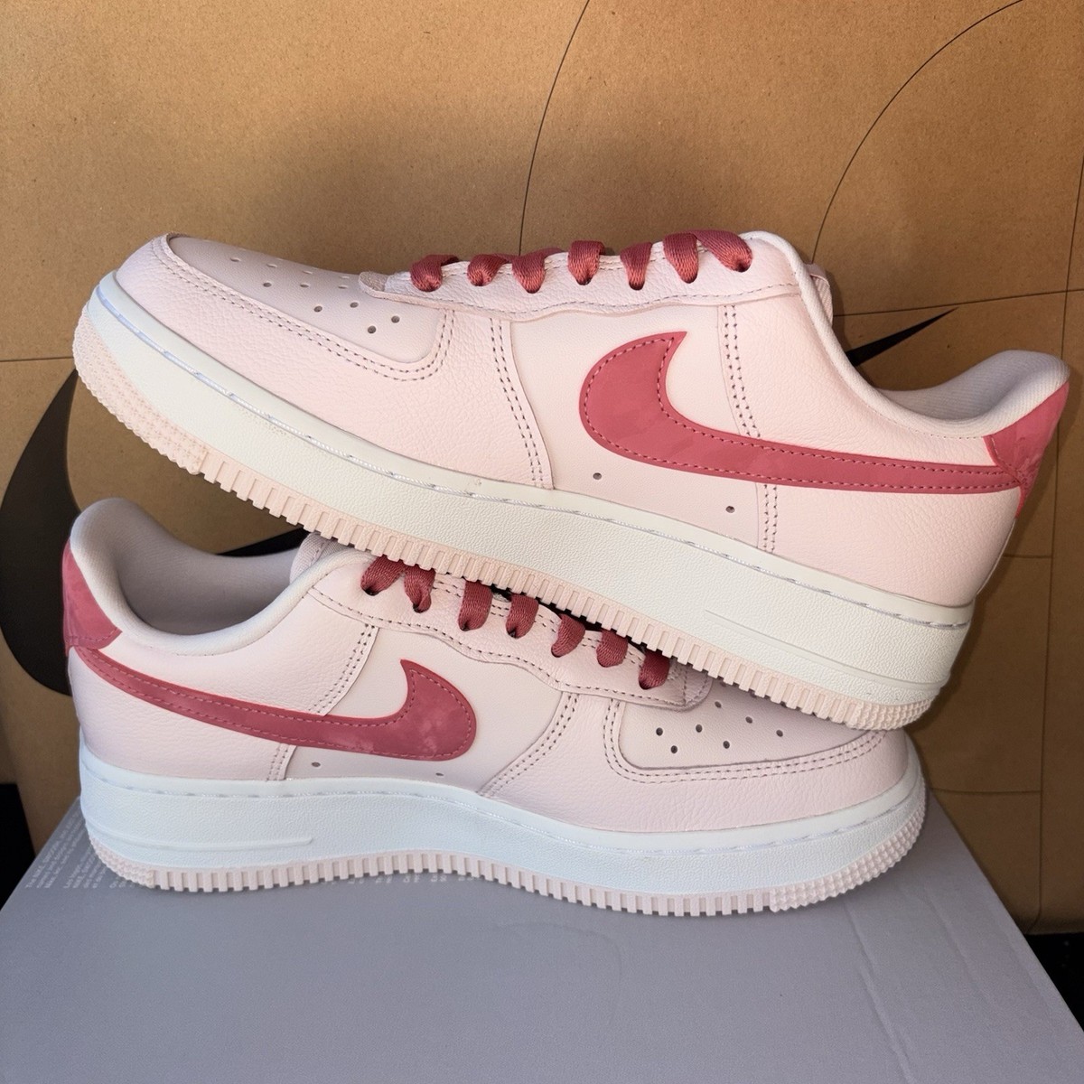 NEW Nike Air Force 1 Low '07 Valentine's Day Pink NBY IO8755-600